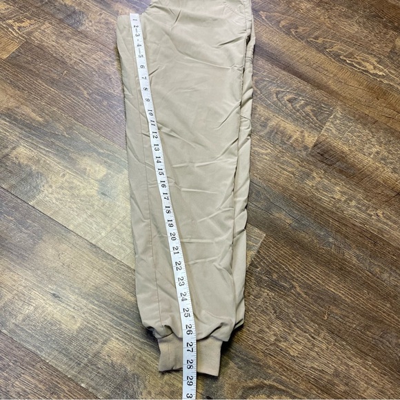 FIGS Zamora Fionlite Jogger Scrub Pants Women XS Light Oak Mesh Lined - Picture 9 of 10